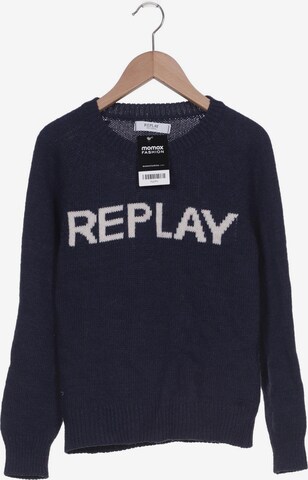 REPLAY Pullover S in Blau: predná strana