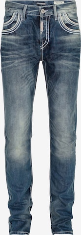 CIPO & BAXX Regular Jeans in Blauw: voorkant