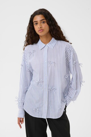 SOAKED IN LUXURY Bluse 'Joa' i hvid: forside