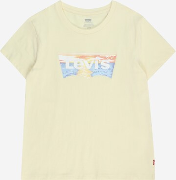 LEVI'S ® T-shirt i gul: framsida
