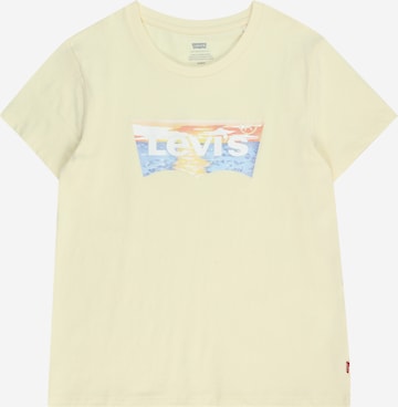 LEVI'S ® T-shirt i gul: framsida