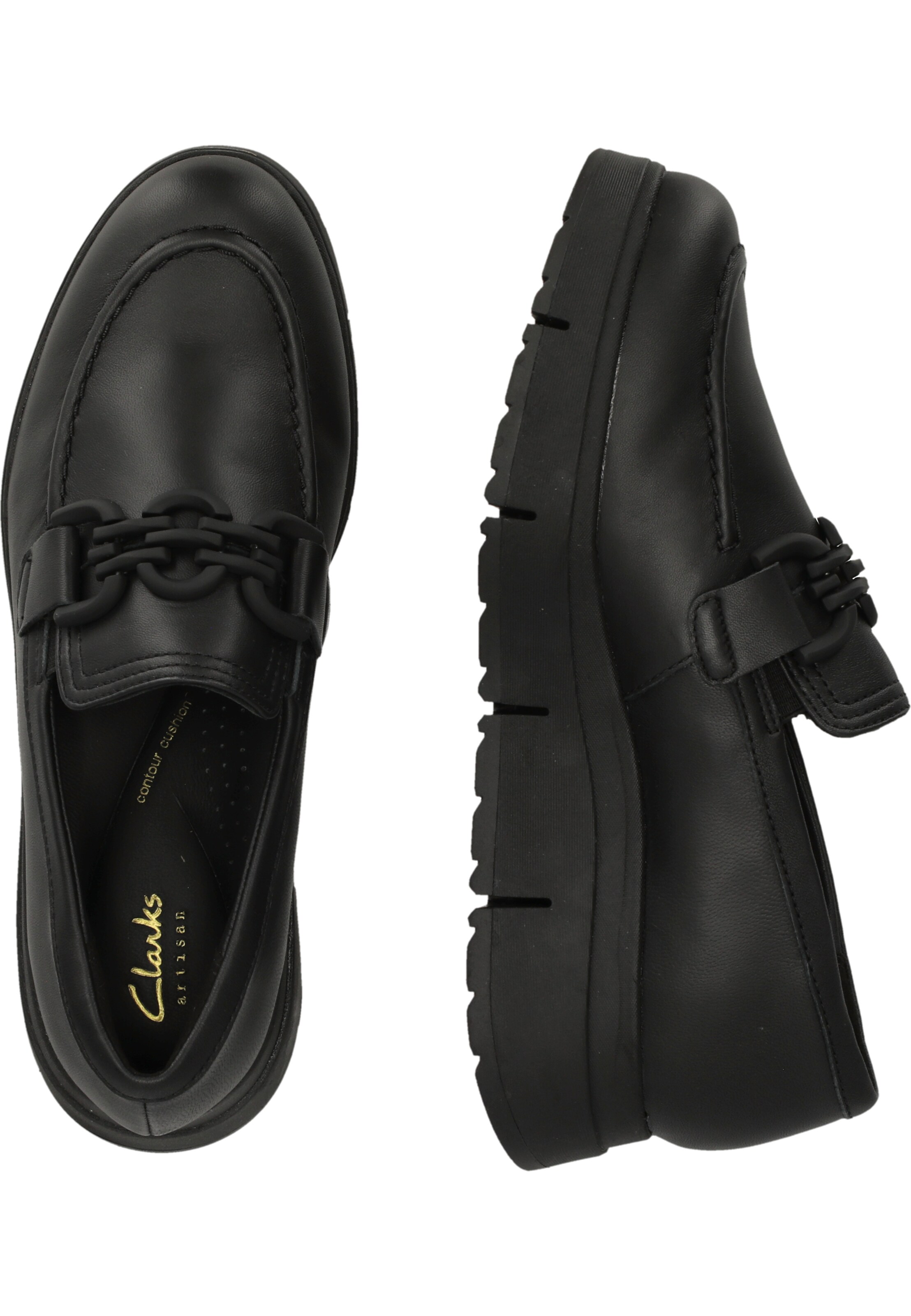 CLARKS Instappers 'Loriini Izzy' in Zwart