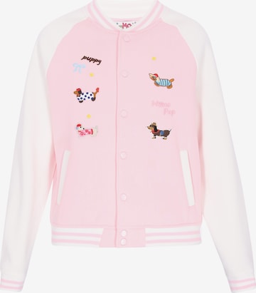 MYMO - Casaco meia-estação em rosa: frente