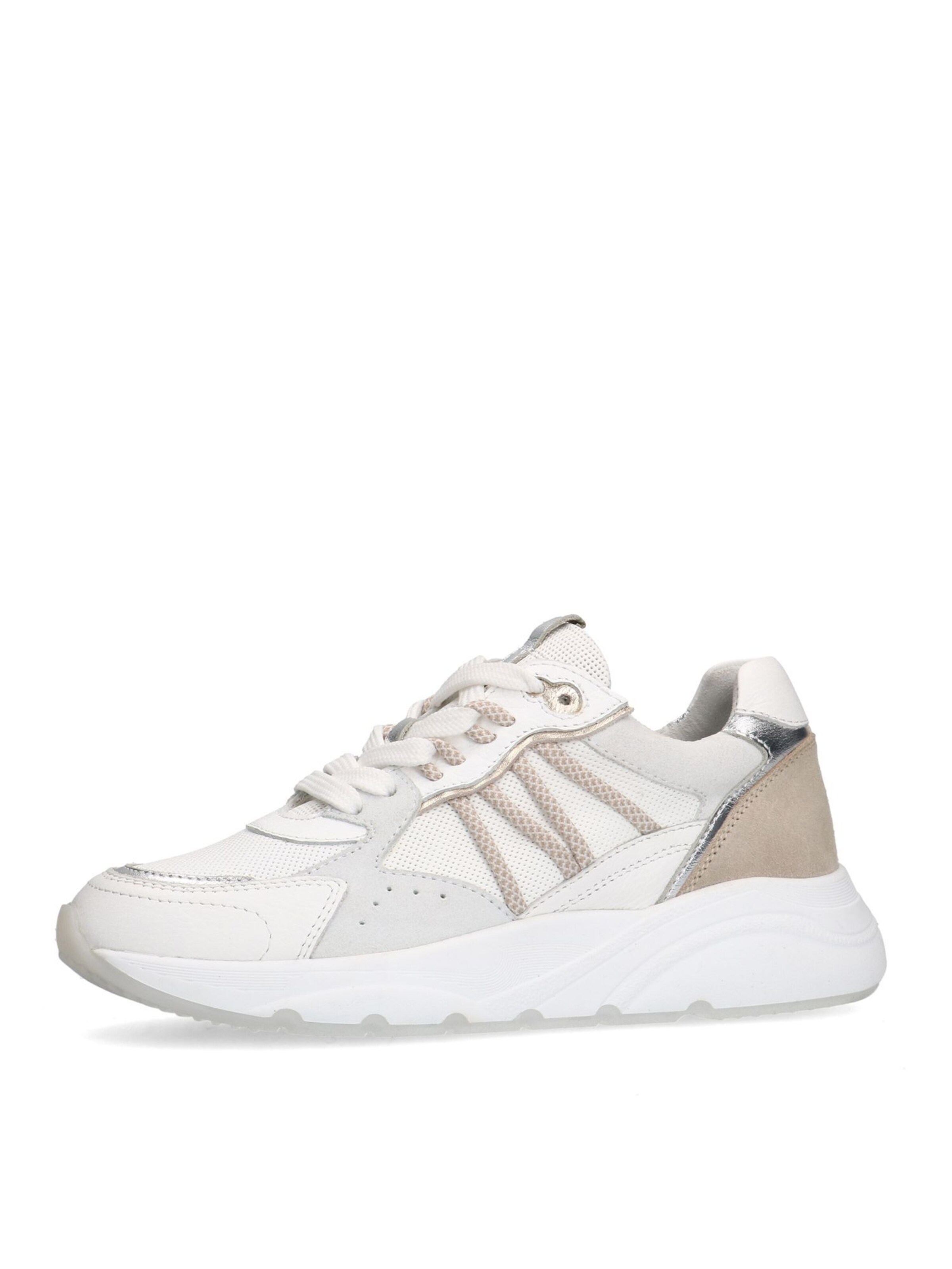 MANFIELD Sneakers in White: front