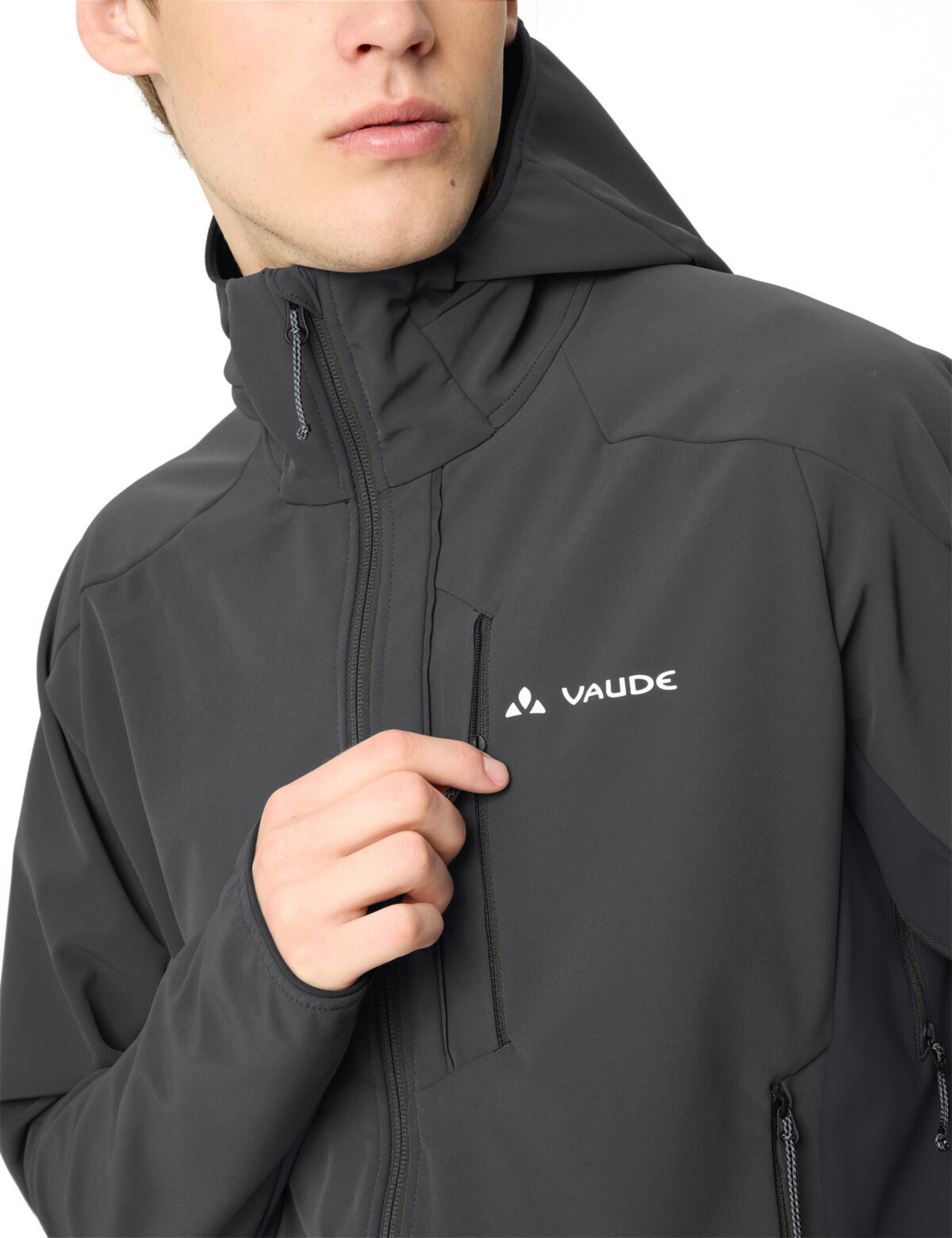 VAUDE Sportjas 'Larice' in Zwart