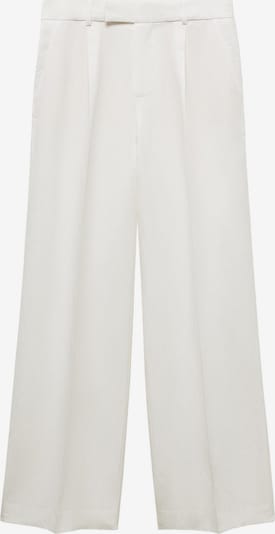 MANGO Pantalon à pince 'Lugo' en blanc, Vue avec produit