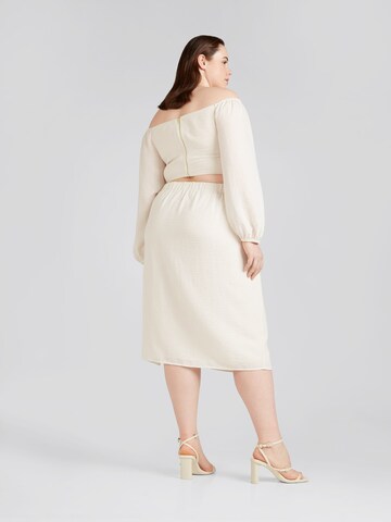 CITA MAASS - Falda 'Kim' en blanco