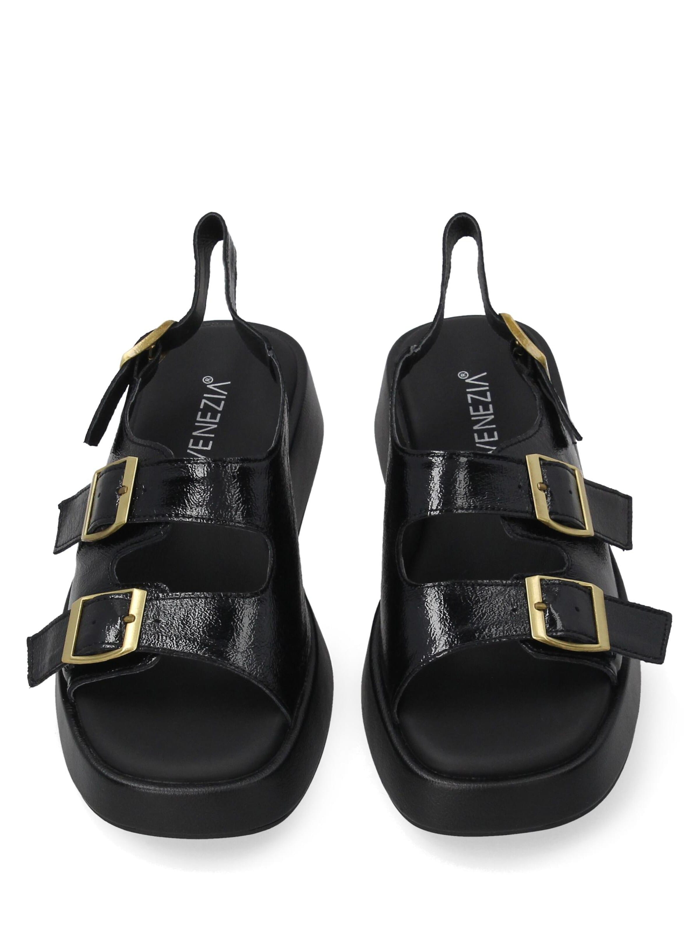 VENEZIA Sandale 'Venezia'‌‌‌‌‌‌ in Schwarz
