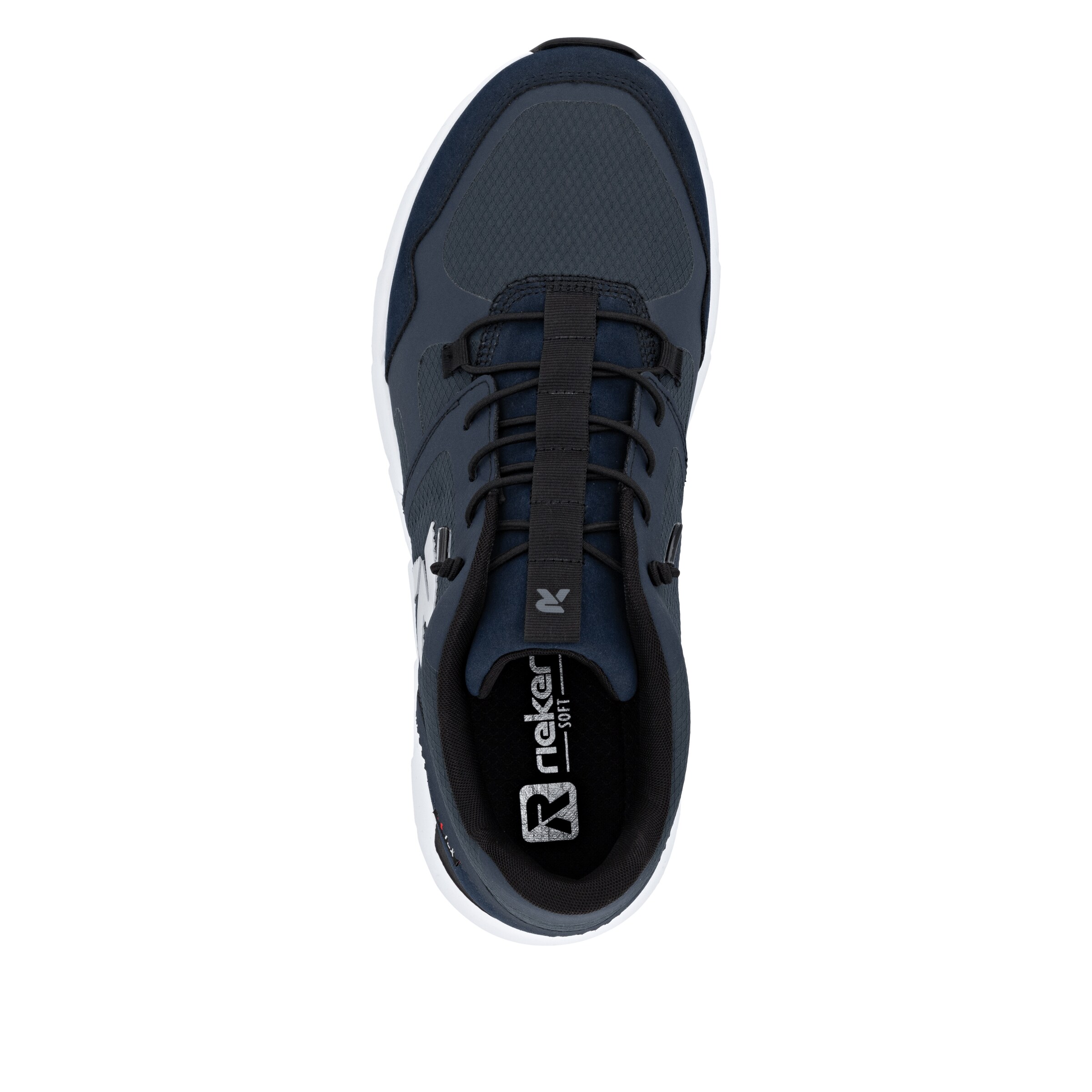 Baskets hautes Rieker en bleu