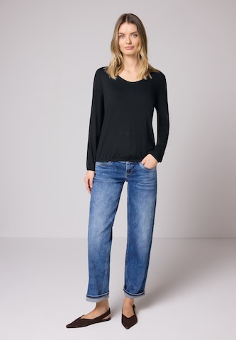 STREET ONE Shirt in Black