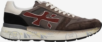 Chaussure à lacets Premiata en marron : devant