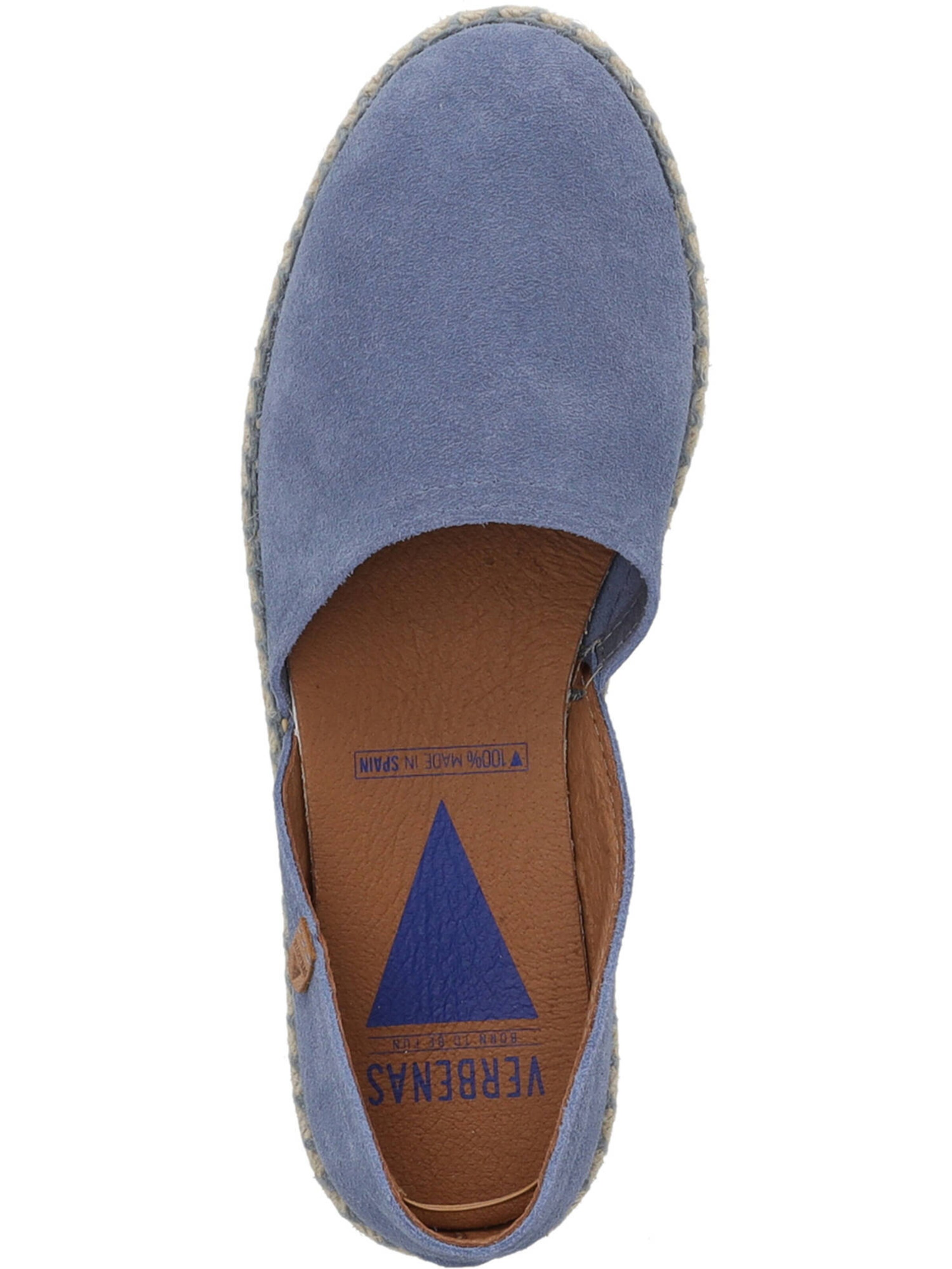 VERBENAS Espadrilles 'Carmen Serraje' in Blauw
