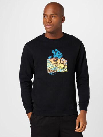 Santa Cruz - Sweatshirt em preto: frente