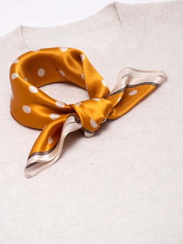 MayTree Scarf 'Seidentuch Punkte klein' in Gold