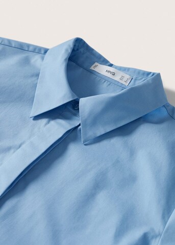 MANGO Košeľové šaty 'Trini-H' - Modrá