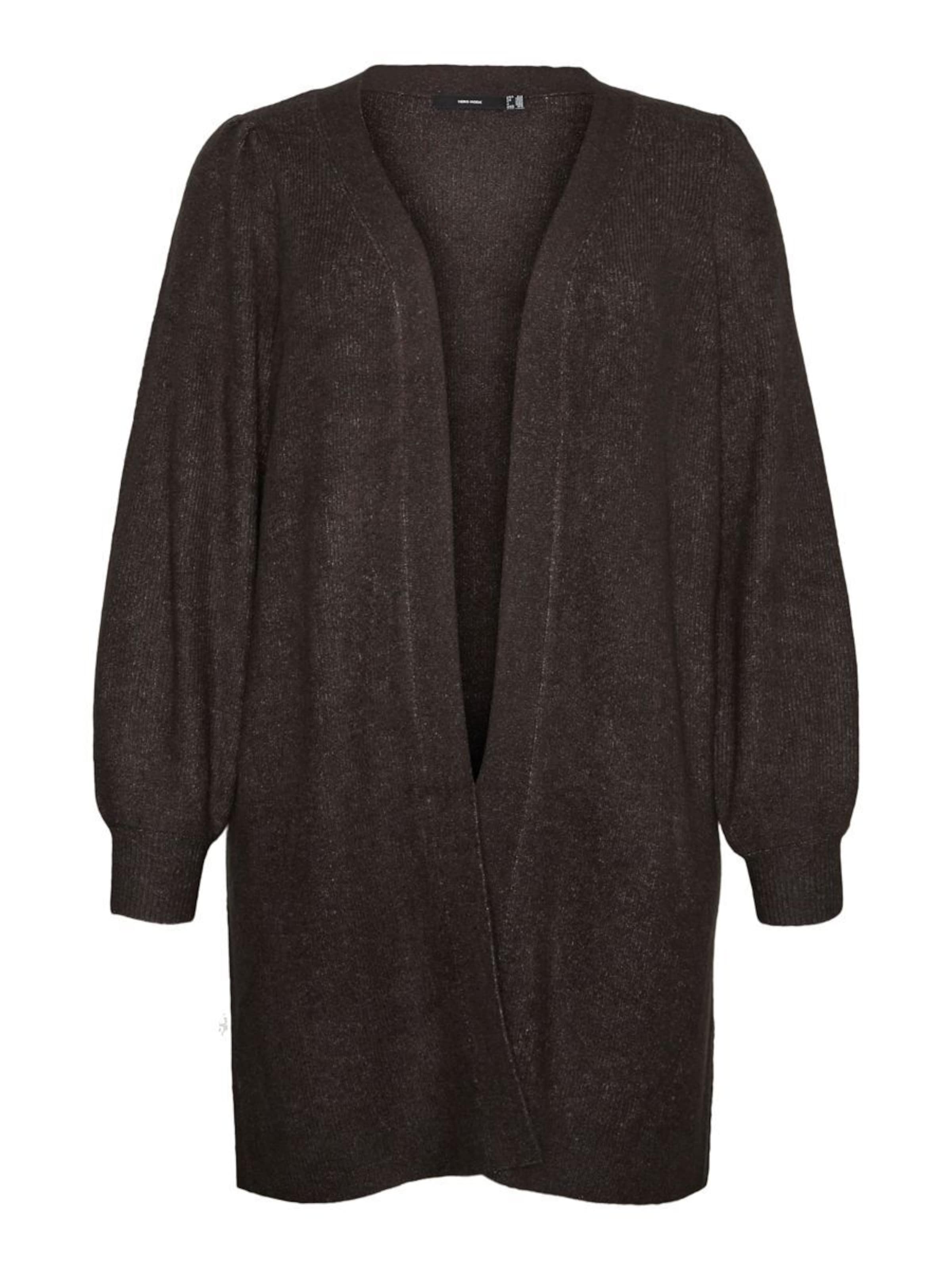 pelēks Vero Moda Curve Adīta jaka 'VMRubellefile': no priekšpuses