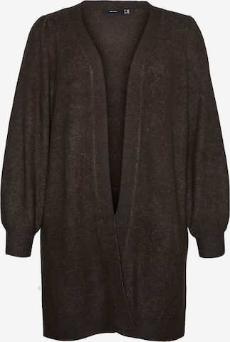 Vero Moda Curve Knit cardigan in Grey: front