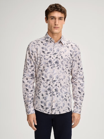 JOOP! Jeans Regular Fit Hemd 'Hansen' in Beige: Vorderseite