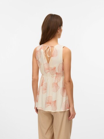 MAMALICIOUS Top 'MLShell' in Beige