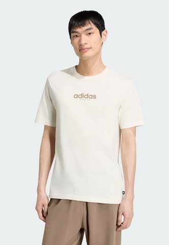ADIDAS SPORTSWEAR - Camisa funcionais 'Burger Flavor' em branco