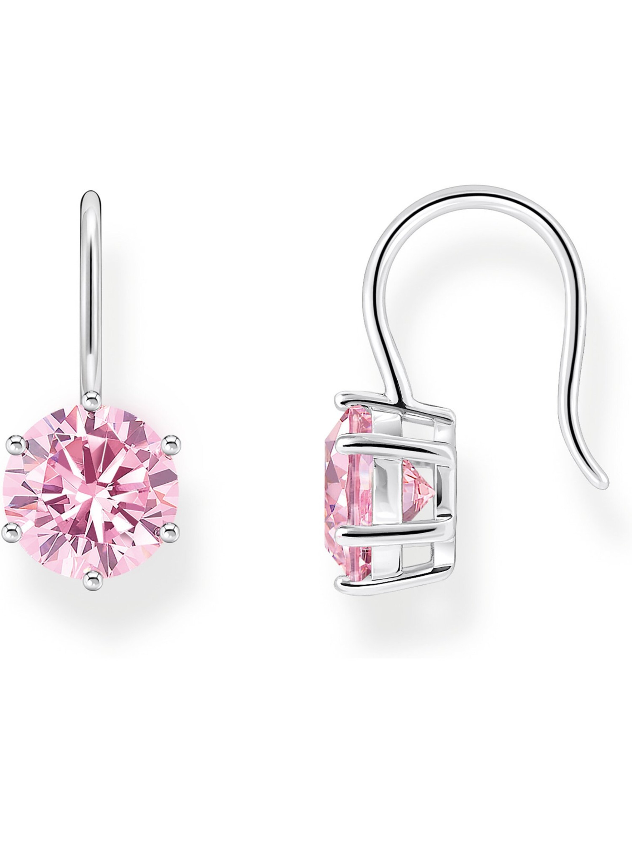 Thomas Sabo Earrings in Light pink / Silver, Item view