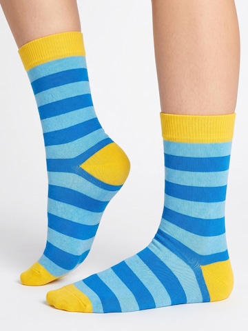 footstar Socks 'Ringel' in Blue