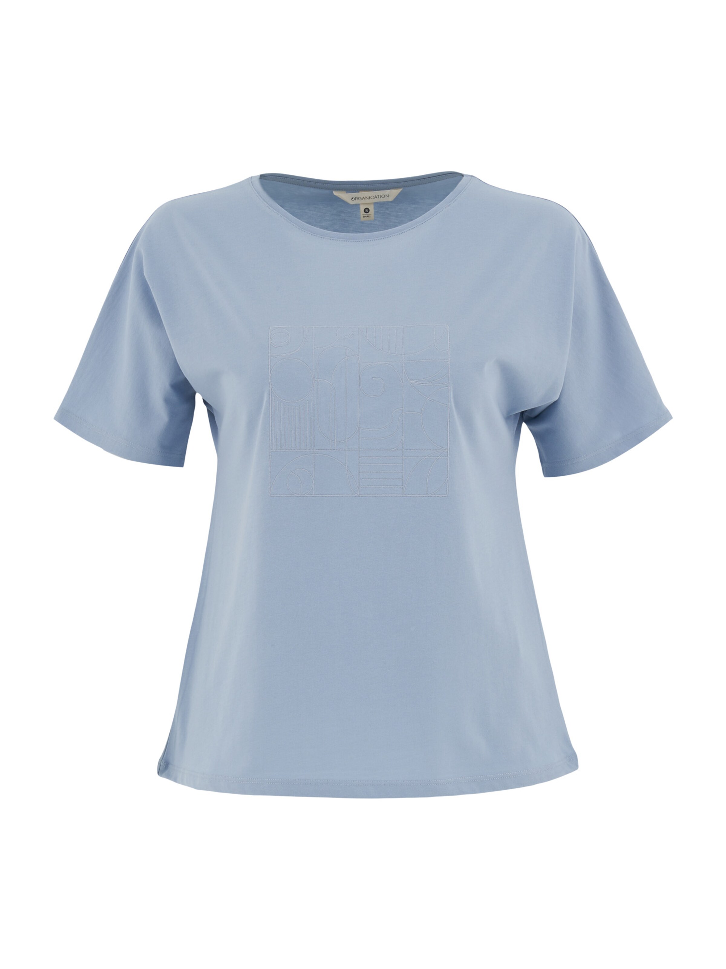 Organication Shirt in Blue: front