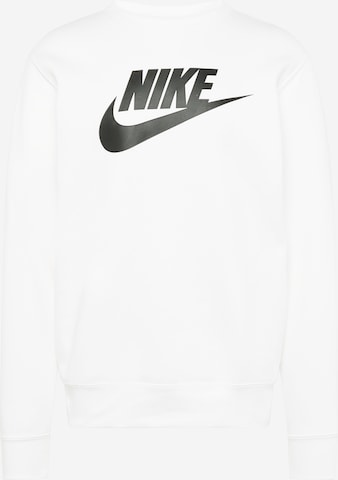 Felpa sportiva di Nike Sportswear in bianco: frontale