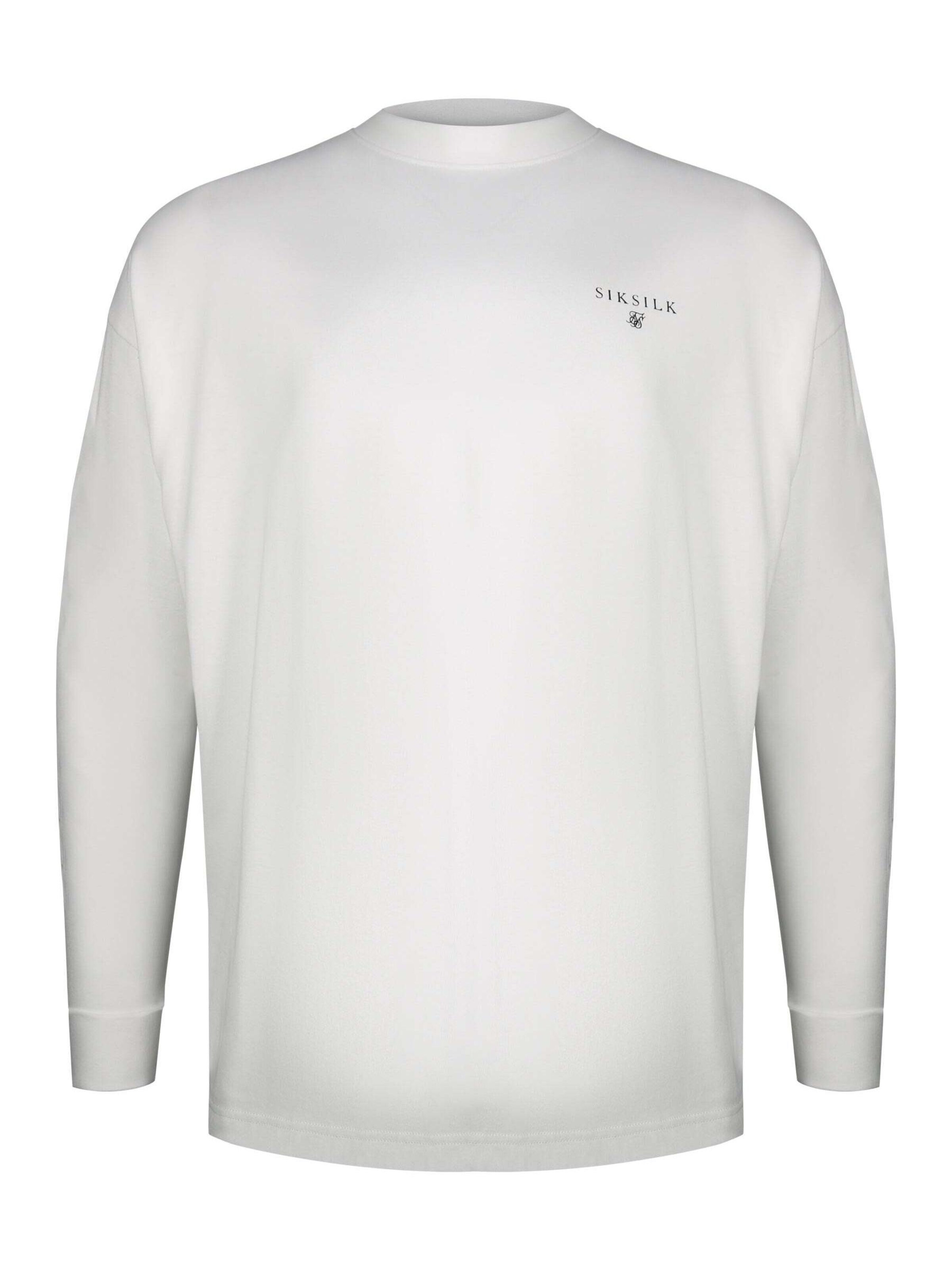 Maglietta in L/regular SikSilk di colore bianco, Visualizzazione prodotti