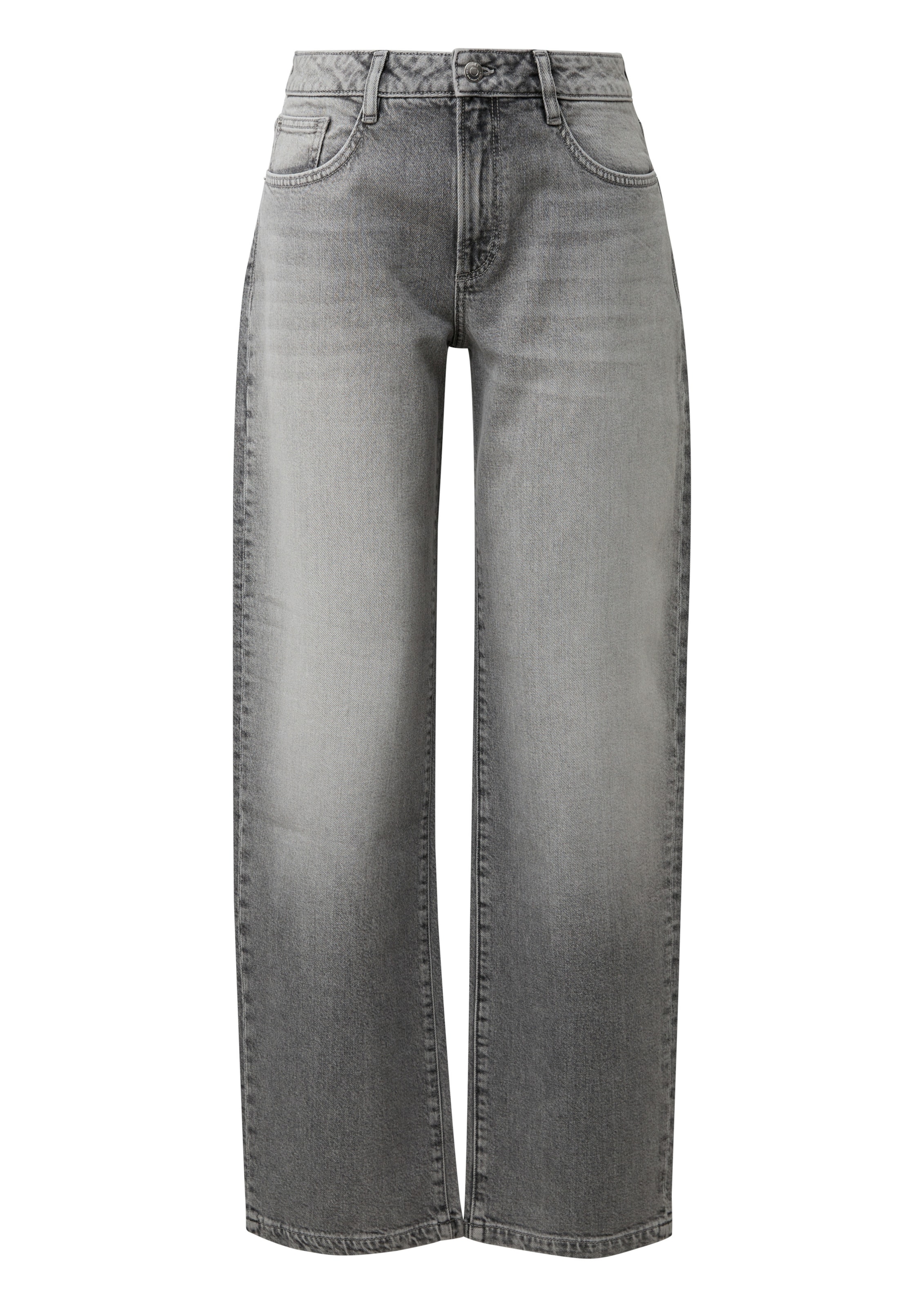 QS Jeans in Grey: front