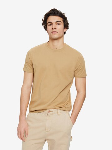 T-Shirt ESPRIT en beige : devant