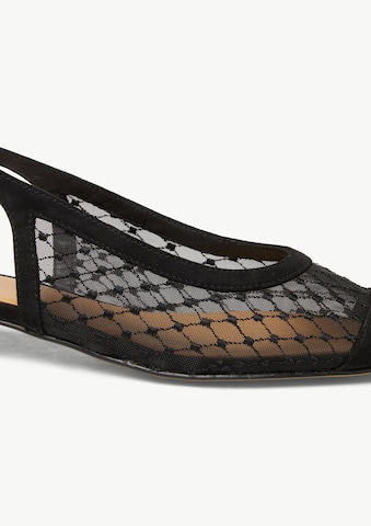 Escarpins à bride arrière COMMA en noir