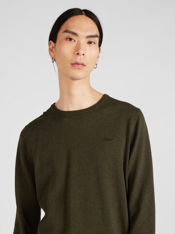 Pull-over s.Oliver en vert