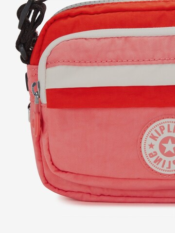 KIPLING - Mala de ombro 'SISKO' em vermelho