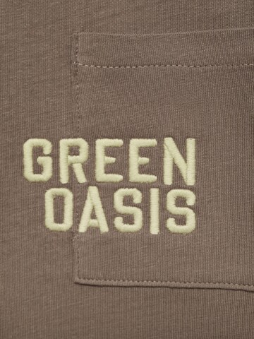 MANGO KIDS T-shirt 'OASIS' i brun