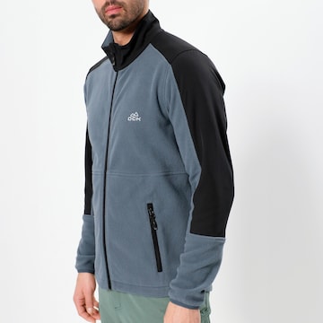 OCK Athletic Fleece Jacket in Blue