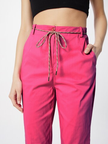 PATRIZIA PEPE Regular Broek in Roze