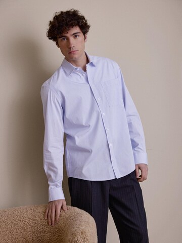Casual Friday Regular fit Overhemd ' CFBjörn ' in Wit