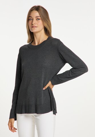 usha WHITE LABEL Pullover in Grau: predná strana