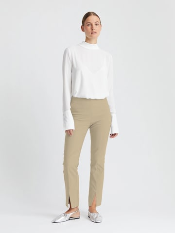 Minx Bootcut Hose 'EVERLY'‌‌‌ in Beige: Vorderseite