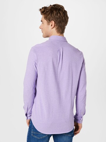Polo Ralph Lauren Slim fit Koszula w kolorze fioletowy