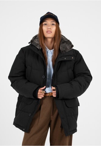 Giacca invernale 'The Swiss Yuppie' di Prohibited in nero