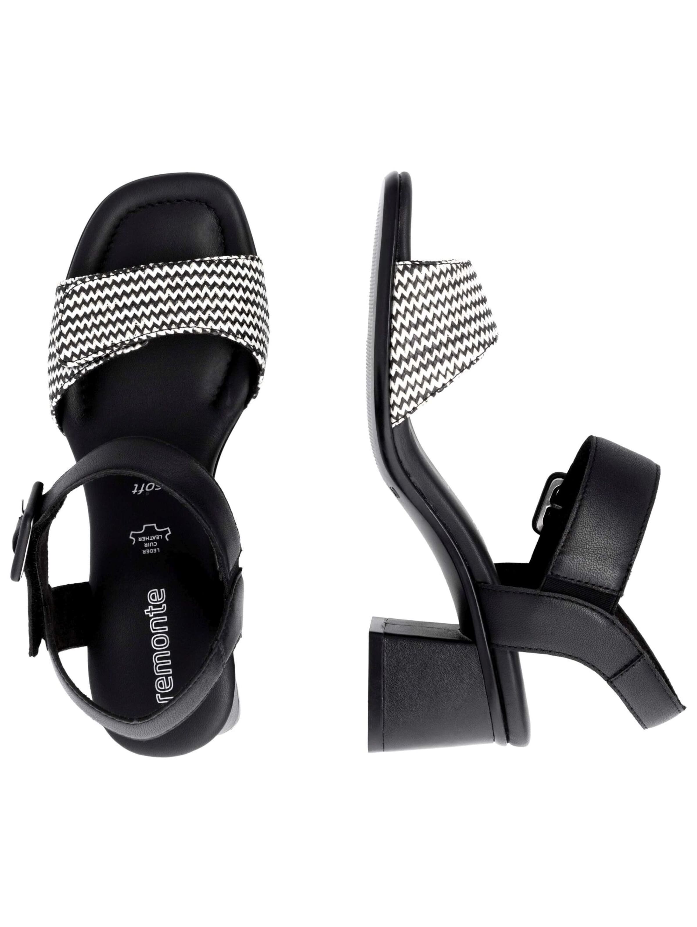 Sandalo con cinturino di REMONTE in nero