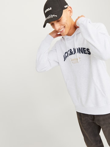 JACK & JONES Sweatshirt 'JORBRONX' in White