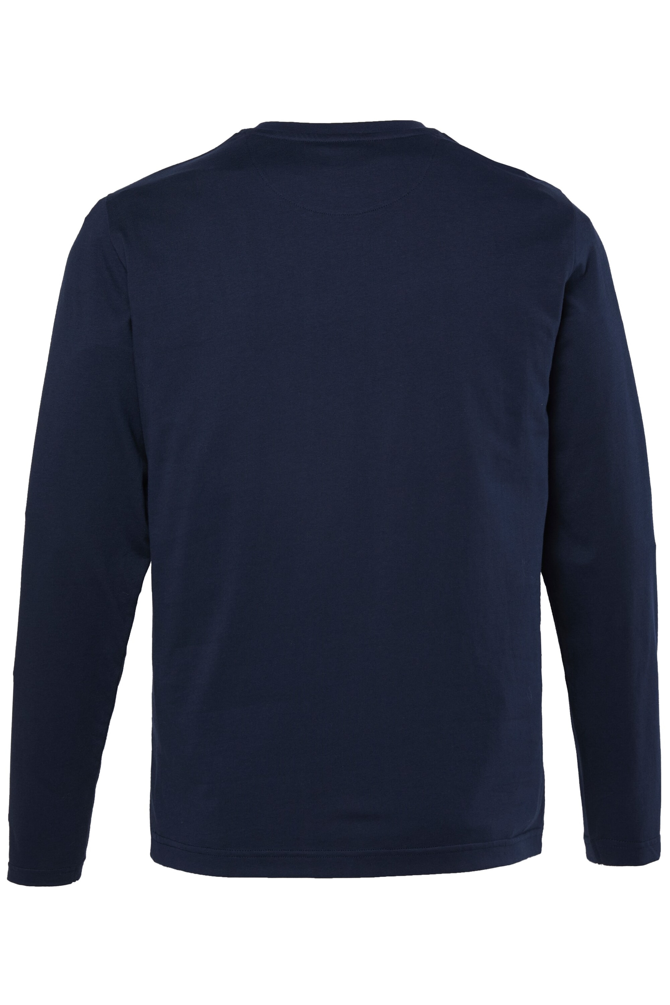 Men Plus Shirt in Blau