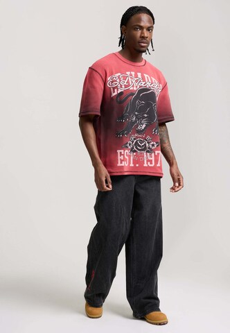 Ed Hardy Bluser & t-shirts 'Panther' i rød