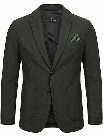 Zuitable Slim fit Suit Jacket 'DiBob' in Green