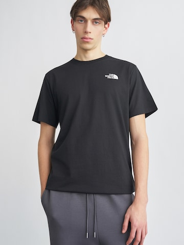 THE NORTH FACE - Camiseta funcional 'Mountain' en negro