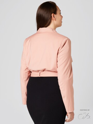 Blazer 'Panthea' di Guido Maria Kretschmer Curvy in rosa