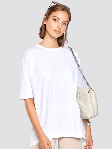 FRESHLIONS Shirt ' Zeynep ' in Wit: voorkant